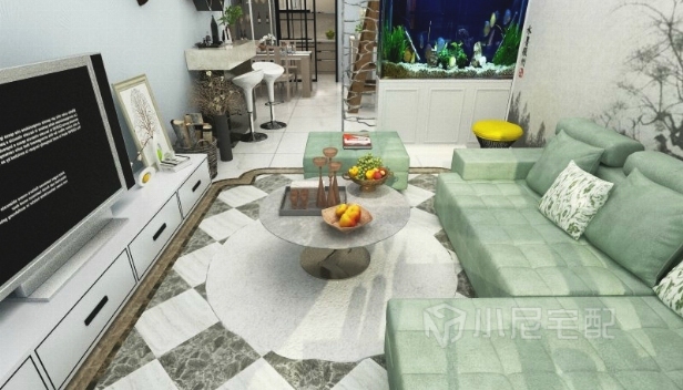 95.69㎡/三室兩廳兩衛/現代