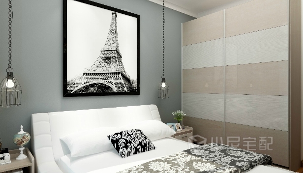 80㎡/兩室一廳一衛/現代