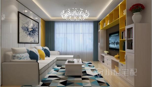 90㎡/兩室一廳一衛/現代