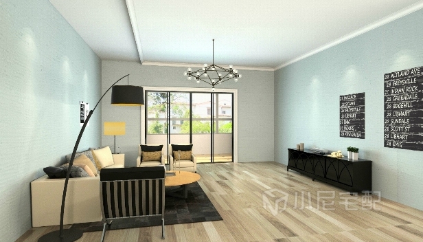 93㎡/兩室兩廳一衛/現代