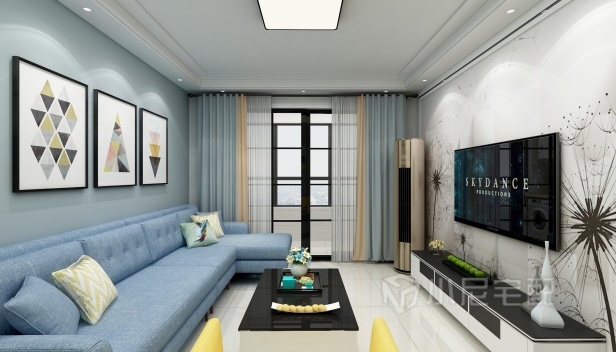 120㎡/三室兩廳一衛/現代