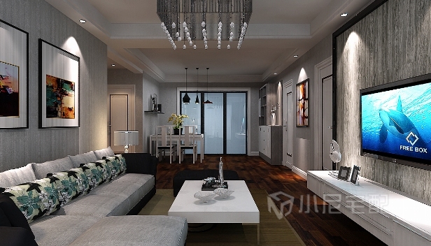 120㎡/三室兩廳一衛/現代