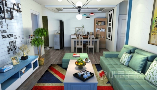 78.64㎡/兩室兩廳一衛/現代